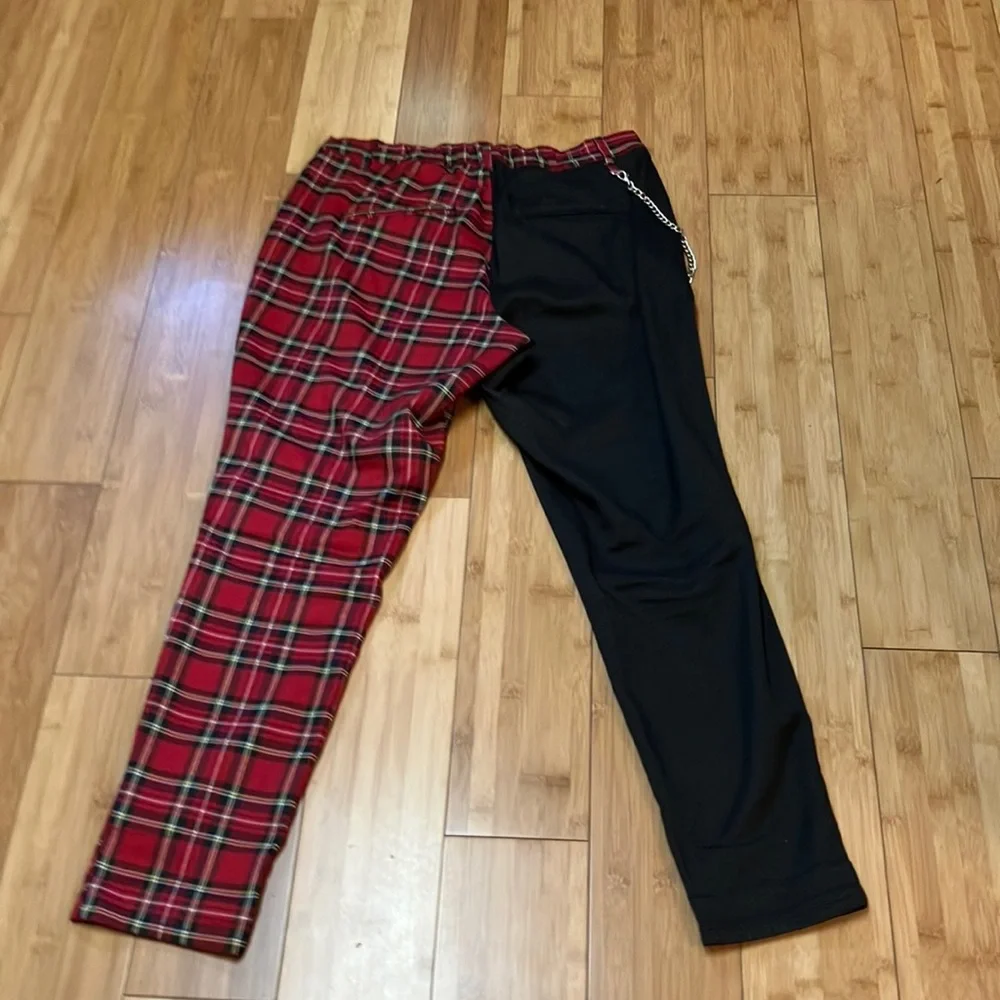 HOT TOPIC split design pants/chain detail - Picture 6 of 6